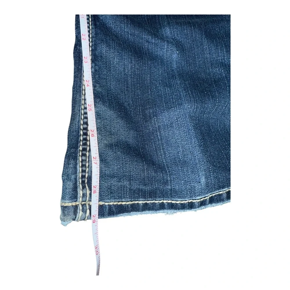 Silver Jeans Suki Surplus Bootcut Dark Wash Denim Jeans Size 30x29 Faded thighs - Picture 8 of 10